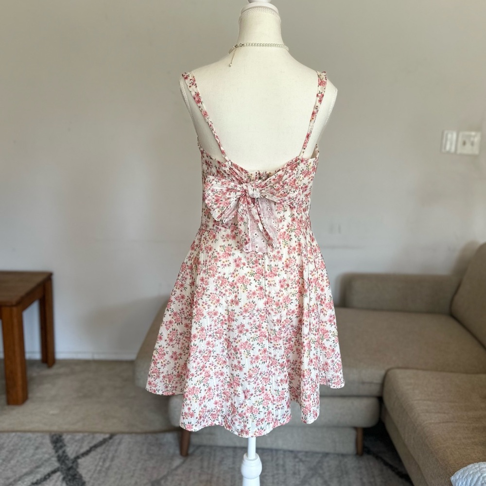 Bebop Floral dress tie back - Picture 1 of 10